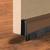 Onpira Výsuvná dverná lišta s kefou 1m Farba: Hnedá