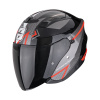 Helma SCORPION EXO-230 LOOP metalická černo/červená - M - Novinky