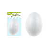 MFP Easter polystyrénové vajíčko, výška 10cm, biele