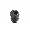 PHANTEKS M-F Rotary Fitting 45-Degree G1/4 - Black PH-RA45_BK_G1/4