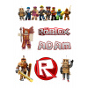 Personal Jedlé personalizované obrázky - Roblox Veľkostť jedlý papier: Fondán 0,5 mm