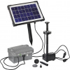 Esotec Palermo LED 101775 solární zahradní fontána - sada s osvětlením, s akumulátorem