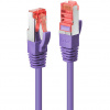 Lindy RJ-45 Cat.6 S/FTP 5m sieťový kábel Fialová Cat6 S/FTP (S-STP) (47826)