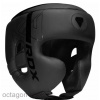 Boxerská prilba - RDX - F6 Kara - čierna