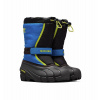 SOREL YOUTH FLURRY BOOT Junior Zimná Obuv Farba: Black Super Blue, Detské veľkosti obuvi EU: 33 2114081014
