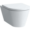 Laufen Kartell wc misa závesné bez oplachovacieho kruhu biela lesklá H8203374000001
