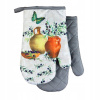 Kuchynské rukavice s magnetom Ovocie Pomôcky Sivé Sada 2 ks