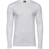 TEE JAYS TJ530 INTERLOCK / Pánske tričko s dlhým rukávom - white S
