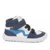 Barefoot Froddo kožené boty s membránou - white/denim 34