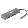 D-Link DUB-2333 USB-C Hub with HDMI and 3x USB3.0, mini docking station DUB-2333