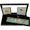 2;5g sada šesti zlatých slitků PAMP - The Gold Rush Collection Proof