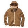 Vintage Industries DATTON zimná bunda s kapucňou DARK TAN