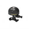 LEZYNE Classic Brass Medium All Black Bell zvonček čierny