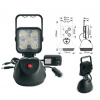 AKU LED svetlo s magnetom, 5x3W, 220x115mm