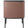Odpadkový kôš Bo Touch Bin 11 l + 23 l taupe