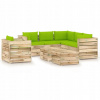 Záhradná zostava nábytku - Rattan Furniture Stoličky REST Table Table Čierny stôl (Rattan Furniture Stoličky REST Table Table Čierny stôl)
