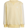 adidas Essentials 3-Stripes Crewneck Jr HP1273 sweatshirt (191261) Black 116cm