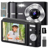 VODOTESNÝ DIGITÁLNY PODVODNÝ FOTOAPARÁT PRE DETI 48MP HD 4K 16X 32GB