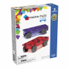 Magna-Tiles Magnetická stavebnica Autá 2 ks Fialová / Červená