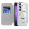 Techsuit - SmartMag Book puzdro na Samsung Galaxy S23 FE - sivé KF2351960