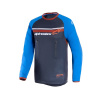 ALPINESTARS dres MAXDURA DUAL, ALPINESTARS (tmavo šedá/modrá/oranžová) 2026 - 2XL