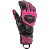 Lyžiarske rukavice Leki WCR Venom SL 3D - black/pink 6.5
