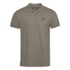 Tričko Horsefeathers Kato Polo taupe S 24/25 - Odosielame do 24 hodín