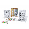 Crayola POPs 3D kreatív sada na vyfarbenie – Divoká príroda Crayola