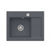 Villeroy & Boch Subway 45 Keramický drez 65x51 cm, excentrické ovládanie, CeramicPlus, grafit 331202i4