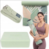 Súprava na jogu myga Palm Yoga Set: podložka 6mm, blok, popruh 180 cm