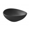 Cersanit Moduo 45 keramické umývadlo na dosku 44x36 cm Antracit K116-105-BOX