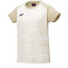 Dámske tričká Yonex Crew Neck Club - Béžový (L)