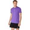 Asics Road Seamless Short-Sleeve Performance Running Top Edo Purple Medium