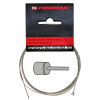 Lanko radiace PROMAX slick, nerez oceľ, 2100 x 1,1 mm
