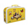 Detský kufor Krtko Wiky 6 l, odtiene žltej a zlatej