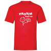 Prosím použi ho! - Červená , Pánske , XXL
