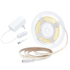 Solight WM59-NW LED COB pásek, sada s adaptérem, vypínač, 5m, 8W/m, 800lm/m, neutrální bílá