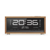 CARNEO C100, rádio DAB Plus, FM, BT, budík, OLED, hnedé