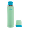 CHICCO Termoska zelená 500 ml 7x7x26 tyrkysová