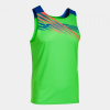 ELITE X SLEEVELESS SHIRT FLUOR GREEN ROYAL S