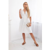 Kesi Dámske šaty Jofi IT-42 - výpredaj Farba: Biela, Veľkosť: UNI