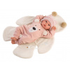 Llorens New born 63644 - realistická bábika bábätko so zvukmi - 36 cm