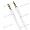 Kábel BOROFONE BL6 AUX Jack 3,5 mm - Jack 3,5 mm biely 2 metre