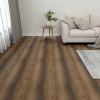 zahrada-XL Samolepiace podlahové dosky 55 ks, PVC 5,11 m², hnedé 324647