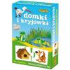 Puzzle Adamigo 24 dielikov Vzdelávacie puzzle Domčeky a úkryty