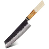 IZMAEL Damaškový kuchynský nôž Airi Kiritsuke/Biela 19 cm