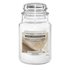 Yankee Candle Home Inspiration White Linen&Lace vonná sviečka, 538 g