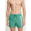 Plavkové šortky Calvin Klein zelená farba, LV00N61092 S