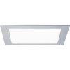Paulmann LED vstavané kúpeľňové svetlo LED pevne zabudované LED osvetlenie 18 W IP44 chróm (matný); 92078