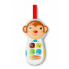 Edukačná hračka Telefón Opička Prívesok so zvukom Toyz